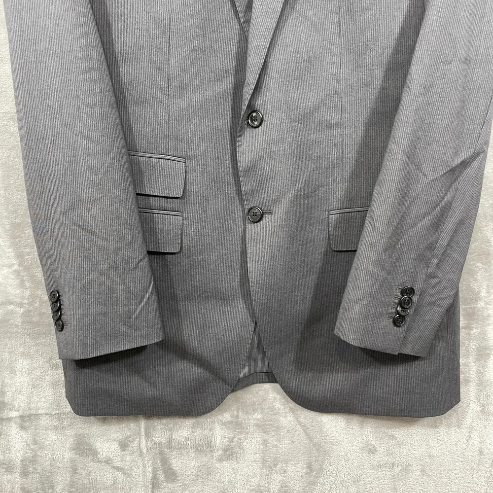 Banana Republic Men's 40 Long Marzotto Italian‎ Wool Blazer Gray  NWT FLAW!